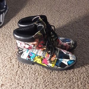 ❤ Boots Multicolor